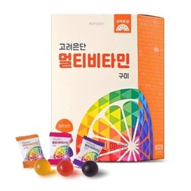 고려은단 멀티비타민 구미 60구미 1개 비타민 미네랄 D Korean Eundang Multivitamin Gummies 60 Gummies 1 Pack Vitamin Mineral D