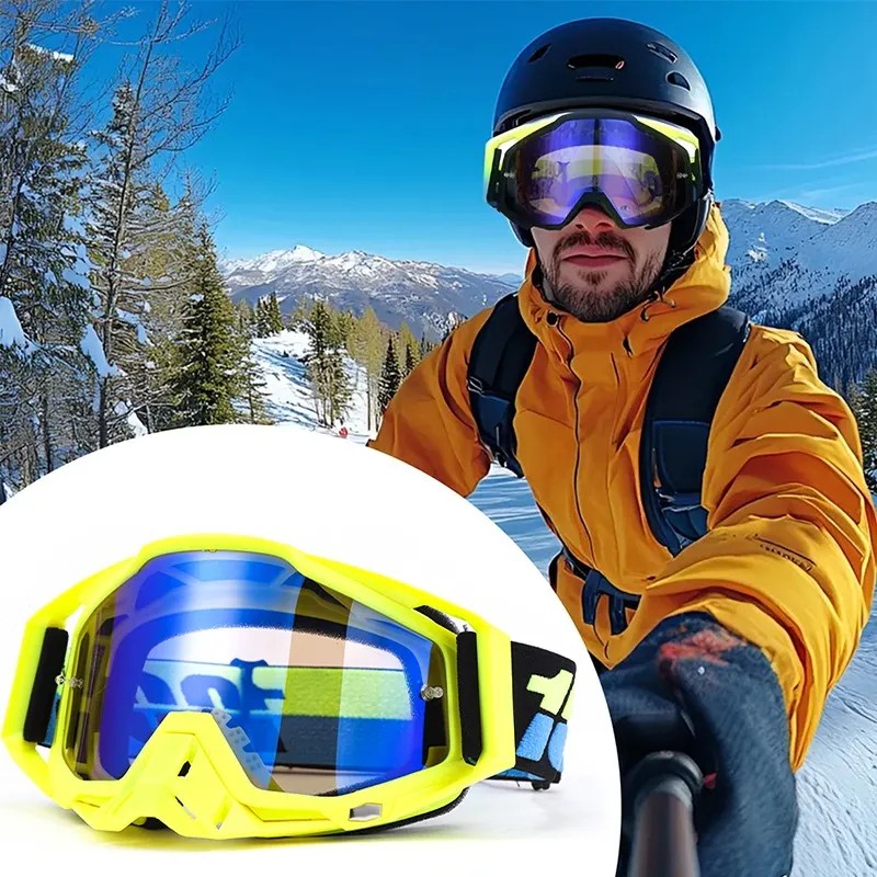 Goglesss Motocross Gafas De Esquí Tacticos Anti Niebla