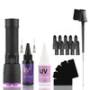 GlamorDove 3-5s Curing UV Lamp Hair Extension Kit 30g UV