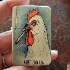 Fried Chicken Flip Lighter