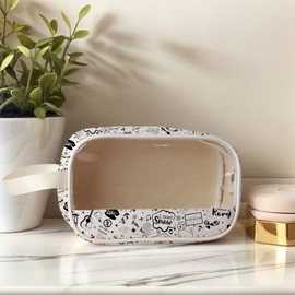 Lywjyb Birdgot Dragonfly TV Show Clear Makeup Bag Luke Diner Gift Luke Coffee Gift Star Hallow Merch (Dragonfly Cbag CA)