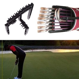 PRATYAHARA Golf Club Organiser Shaft Holder, Golf 9 Club Holder Divider, ABS Shaft Holder Stacker