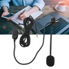 Cantilever Microphone Cable Earphone Audio Cable with Volume Control Mute