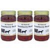 Flavored Butters Strawberry - 8 Oz Jar - Qty 3