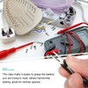 POPETPOP Alligator Clips Crocodile Test Leads: 30pcs Dual Ended Wire