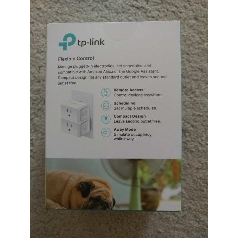 TP-LINK BRAND NEW TP-Link Kasa KP100 Smart Plug Mini, 2-Pack