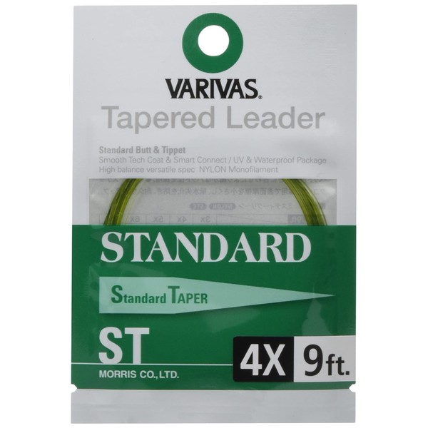 VARIVAS TL-7 Harris Tapered Leader Standard ST 9ft 4X