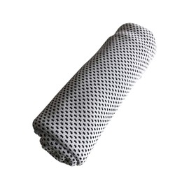 WIRESTER Polyester Fiber Cooling Towel for Sports, Gym, Yoga, Fitness, Workout, Running, Travel, Camping - Gray