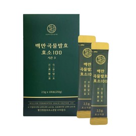 glide path Hwalgangwon Million Grain Fermentation Enzyme 100 2.5g x 100 packets 1 / 활강원 백만 곡물발효 효소100 2.5g x 100포 1개