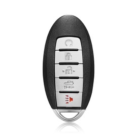 Keylessbest Replacement for 2015 Nissan Altima Key Fob Remote Control 5 Buttons 433MHz KR5S180144014,Black