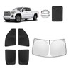 5pcs Car Window Shades for GMC Sierra 1500 2500 3500