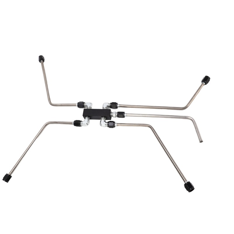 Complete Coolant Crossover Steam Vent Kit Stainless Steel for LS1