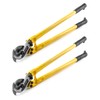 QWORK Cable Cutter, 2 Pack 24 Inch Stainless Steel Hardened