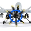 NUOTIE MQ-9 Reaper Drone 1/72 Metal DieCast Alloy Airplane Model