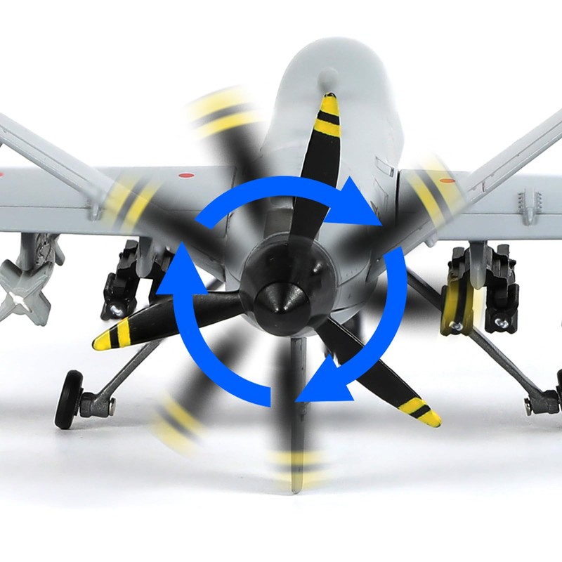 NUOTIE MQ-9 Reaper Drone 1/72 Metal DieCast Alloy Airplane Model