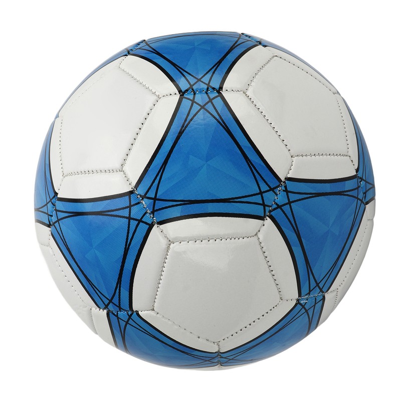 Soccer Ball Blue and White Color Thicked Size 5 Children