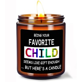 Gifts for Mom, Mothers Day, Father's Day from Daughter, Son - Birthday Gifts for Mom, Women, Dad, Men, Grandpa, Grandma, Papa, Mama, Christmas - Vanilla Lavender Scented Candle 10oz