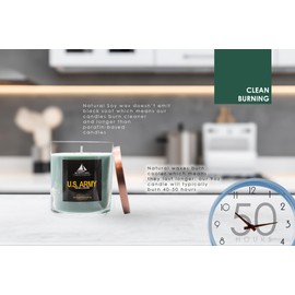 Military Candle, 9oz (Army)