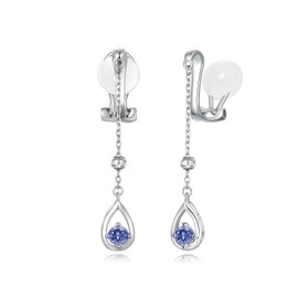 Free Bird Earrings, Women's Popular, Hypoallergenic, 925 Silver, Painless, Quality, Zircon Earrings, Swaying, Simple, Celebrations, Birthdays, Anniversaries, Gift