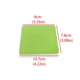 GWEITOOL Window Tint Tools 6Pcs Window Tint Squeegee Plastic Hard Card Squeegee Window Tint Kit for Window Tinting Application