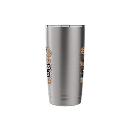 Cookie Dough Is Happiness In Progress - Funny Baker Stainless Steel Insulated Tumbler