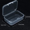 Toulifly Small Plastic Storage Boxes Storage Boxes 10 Small Items