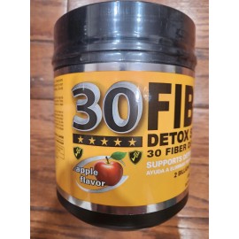 GMJ NATURAL PRODUCTS 3O FIBER DETOX CLEANSER SUPPORTS DIGESTIVE HEALTH 14.1 OZ DIETARY SUPPL. 04/28