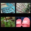 300PCS Cable Ties Multi Size Long Zip Ties for Home