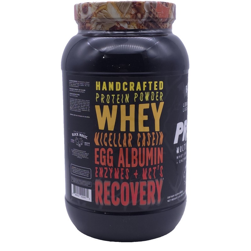 Black Magic Supply Multi- Source Protein Powder Whey, Egg, Casein