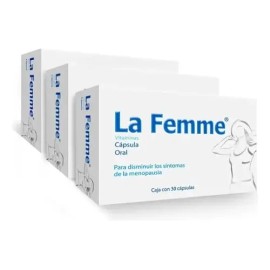 La Femme Cápsulas Para Mujer Alivia Síntomas Menopausia