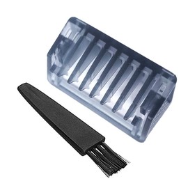 Replacement Shaver Comb for Men's Rechargeable Full Body Hair Trimmer and Groomer Solo Trimming Comb (3mm+Brush)