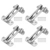 4 Pcs Swing Bar Lock Zinc Alloy Extra Thick Arm