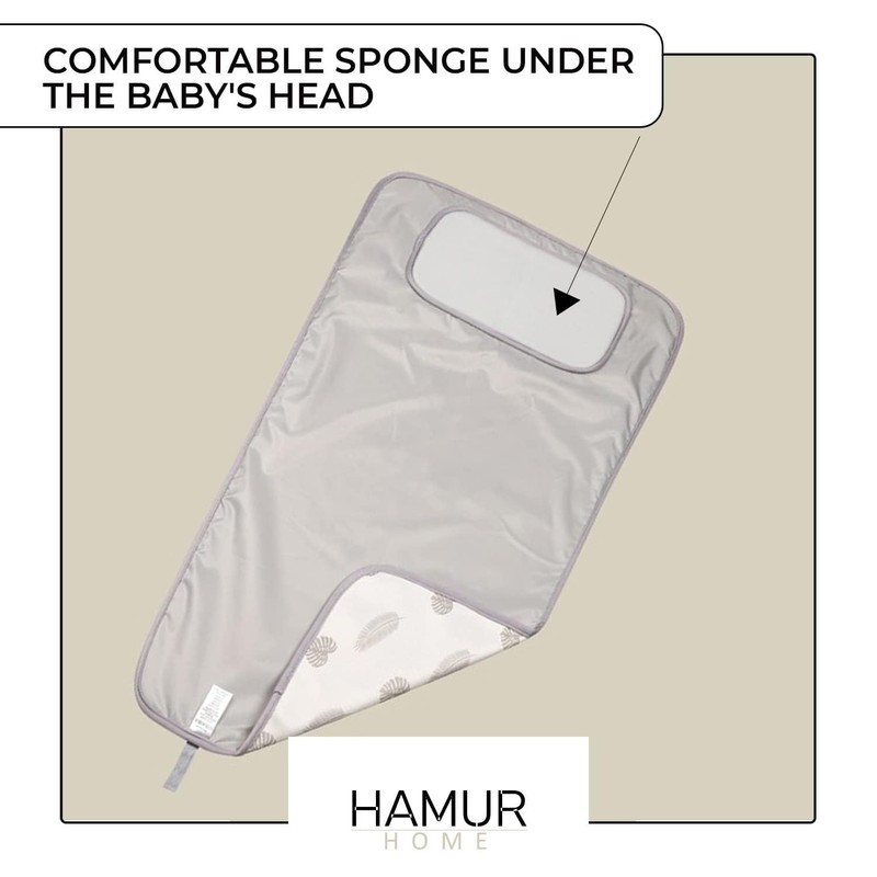Hamur Home Portable Changing Mat Waterproof 40 x 70 cm