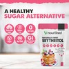 So Nourished Powdered Erythritol Sweetener - 1:1 Sugar Substitute, Keto
