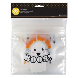 Boo Resealable Treat Bags, 20 Count