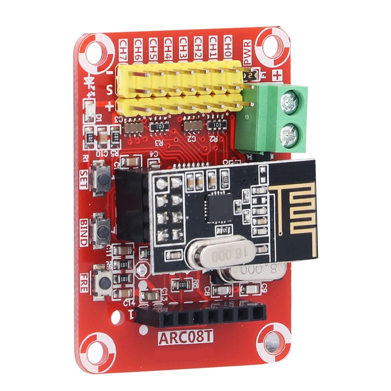 Remote Control Transmitter Module Wireless Receiver Switch Board ARC‑08T DC