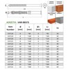AERZETIX - C67127 - Set of 10 Plastic Dowels Diameter