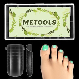 160PCS Straight Polygel Nail Forms for Toes, Reusable Dual Forms for Poly Extension, Full Cover Molds for Acrylic Toenails Pedicure, DIY Nail Art at Home, Tonenails Builder Gel Forms