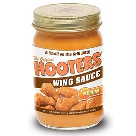 Hooters Medium Wing Sauce, 12oz.