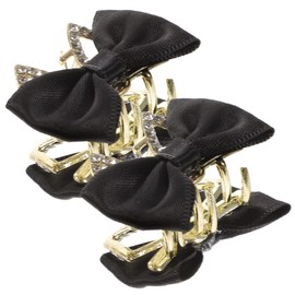 Healvian 2pcs Mini Hair Clips Bow Small Hair Clips for Girls Lightweight and Portable for Daily Use and Special Occasions