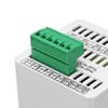 Intelligent Digital Voltmeter 3 Phase White ABS Flame Retardant Electricity
