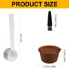 Lotsdonxia 3 Reusable Coffee Pods 1 Spoon and 1 Cleaning
