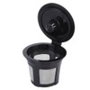 5pcs Household Refillable Coffee Capsule Cup with Spoon Fit for
