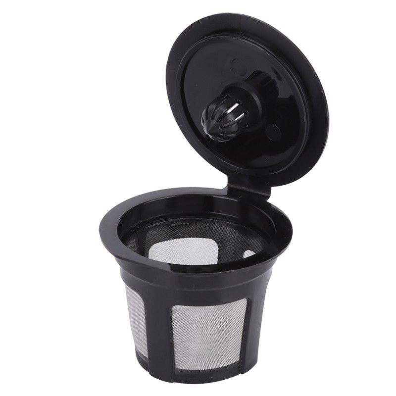 5pcs Household Refillable Coffee Capsule Cup with Spoon Fit for