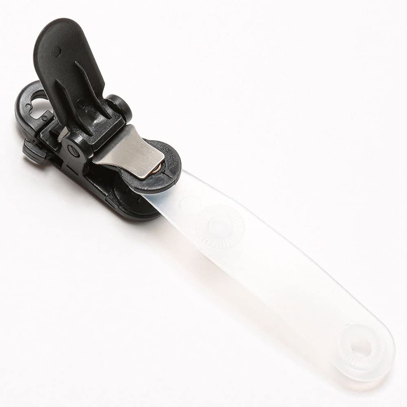 Good-L Band Clip, Detachable Type, Black, 10 Pieces