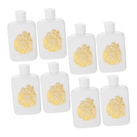 Alipis 8Pcs Holy Water Bottles Religious Blessing Water Bottle for Baptism Decorations Plastic Elegant Design for Present Giving and Daily Use