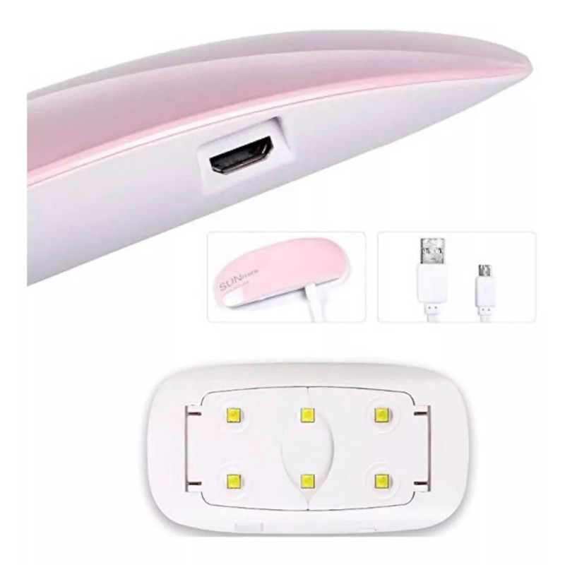 Rj Kit Gel Semipermanente+lampara Sun Led/uv+base+top+lima+acei