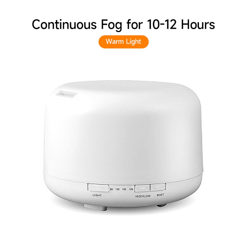 Aroma Diffuser 500ml Ultrasonic Home Quiet Air Purifying Humidifier Aroma