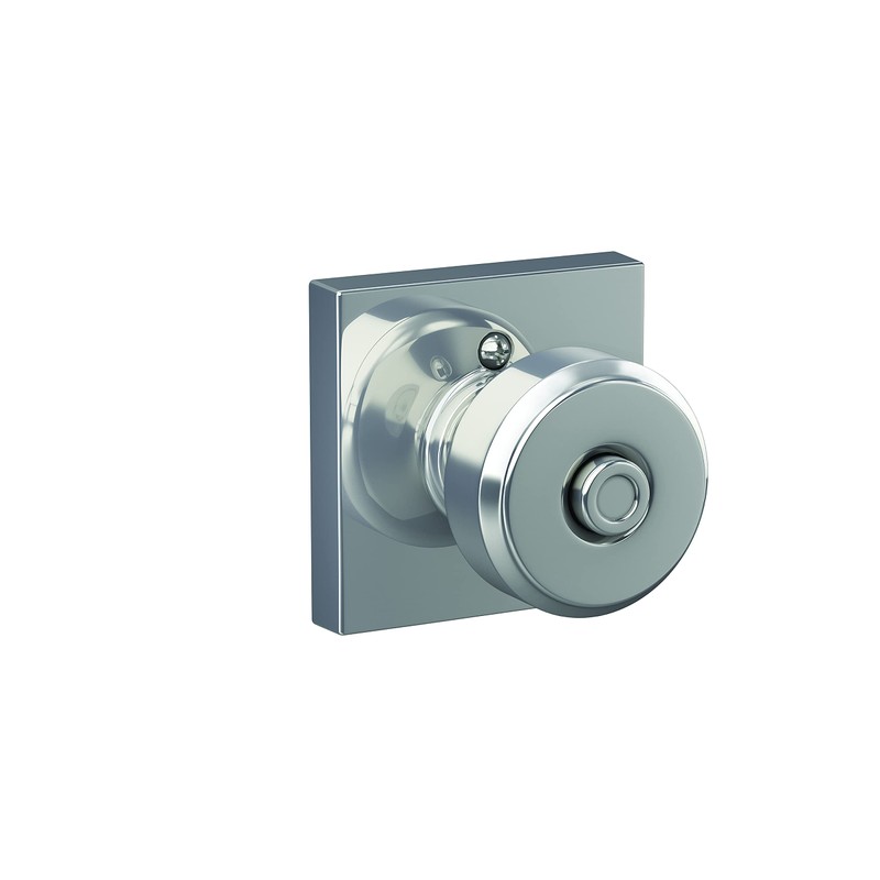 Schlage F40 BWE 625 COL Bed/Bath Bowery Knob with Collins