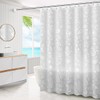 Conch Starfish PEVA Shower Curtains, Waterproof Semitransparent Shower Curtain Liners